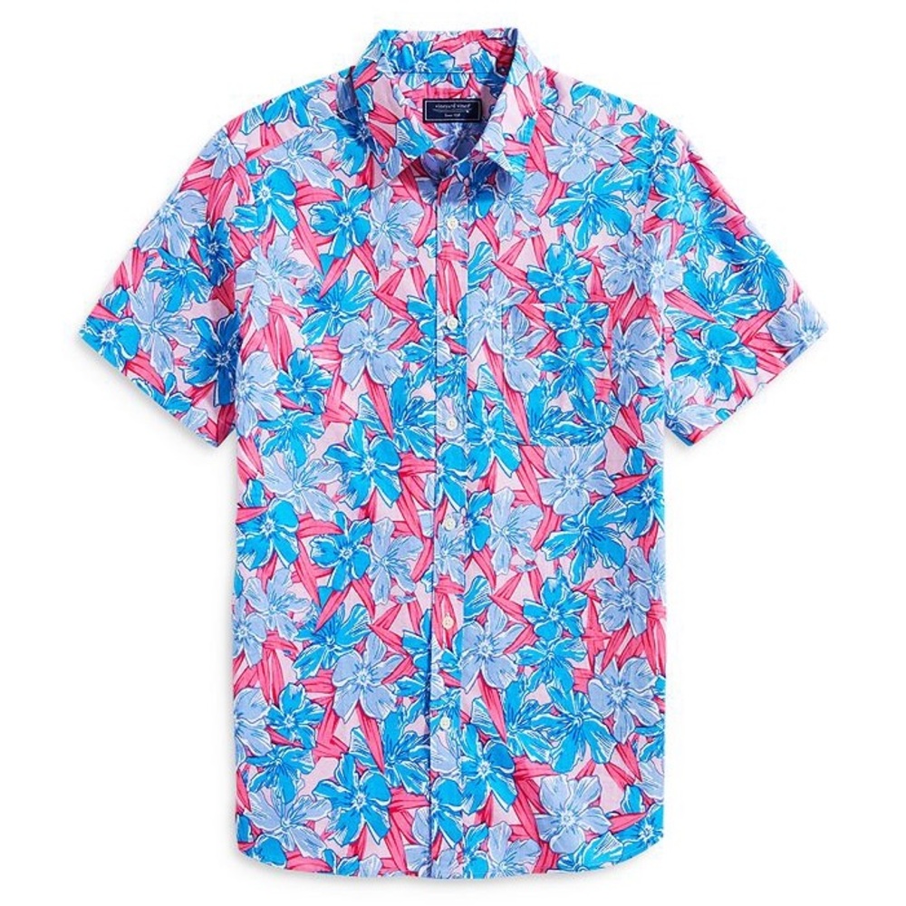 Vineyard Vines classic fit oleander button down shirt